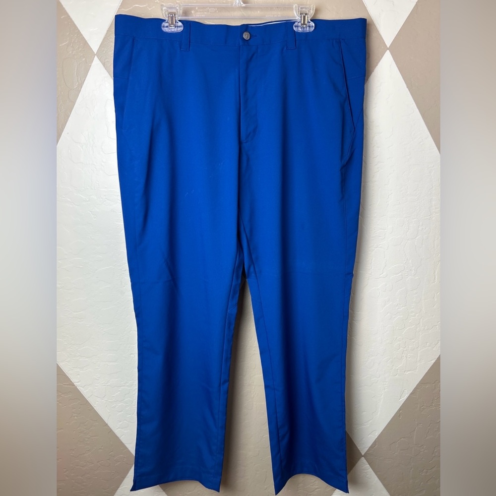 Callaway Mens Golf Pants 38x32  Blue Grip Waistband Lightweight